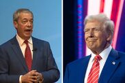 nigel farage reform conference donald trump