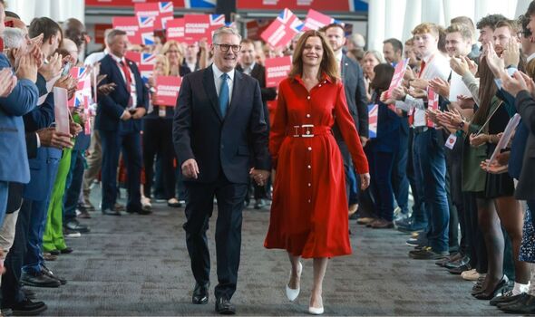 victoria starmer dress keir starmer labour freebies 