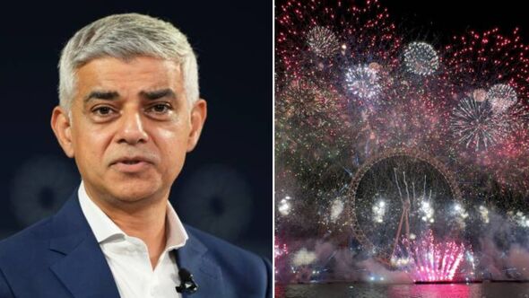 sadiq khan new years eve fireworks trolling 