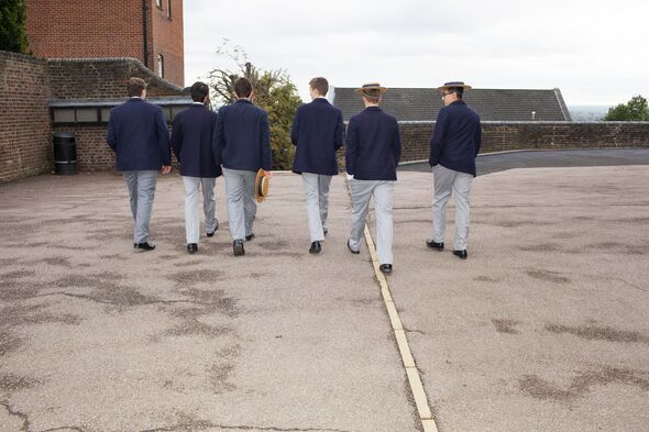 Boys at an independent school