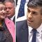 tory mp civil war rishi sunak migrant crisis pmqs