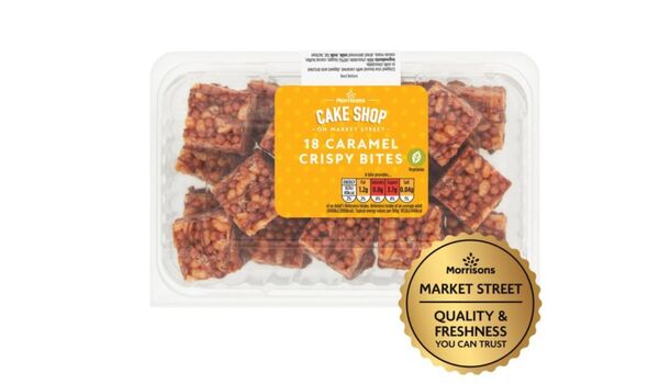 Morrisons Market Street 18 Caramel Crispy Bites