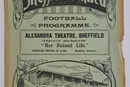 rare football programme sheffield united middlesborough