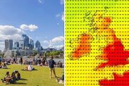 hot weather alert uk heatwave weather maps