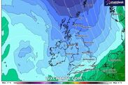 uk cold weather maps show