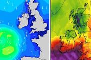 storm weather map forecast atlantic south west england