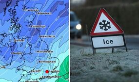 uk cold weather forecast new maps