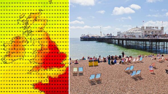 uk hot weather july heat alert maps