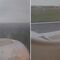 Storm Babet video Scotland airport