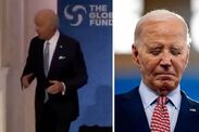 joe biden freezes lost on stage us politics