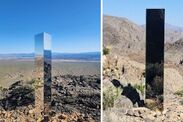 monolith appears desert las vegas gass peak