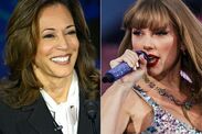 kamala harris election taylor swift