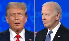 donald trump joe biden shake hands cnn presidential debate