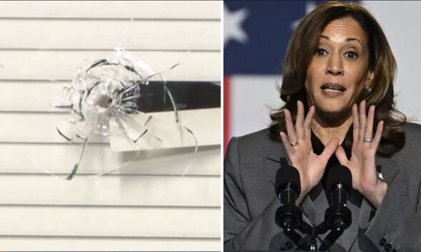 Bullets fired Kamala Harris campaign office Arizona political threats