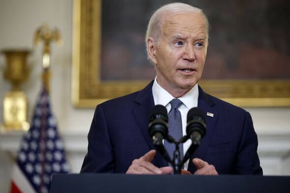 President Biden Delivers Remarks On The Middle East From The White House