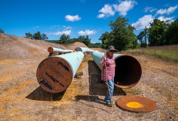 Mountain Valley Pipeline Cuts Through Virginia