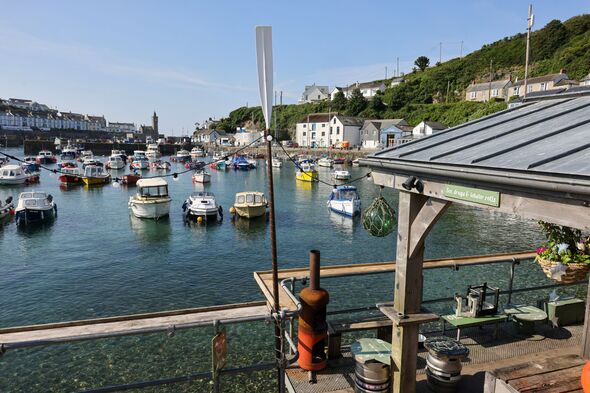 View from The Mussel Shoal in Porthleven