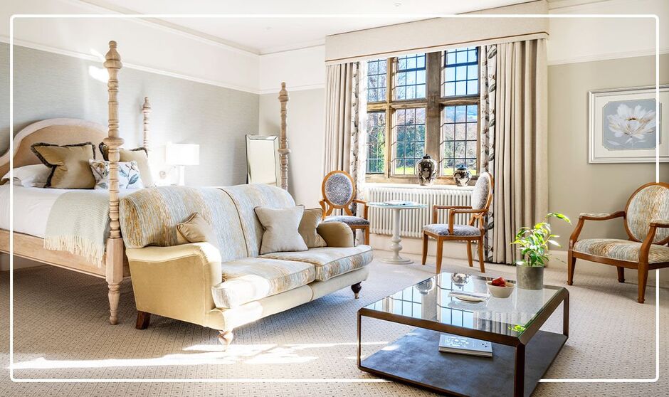 Bedroom at the Greenway Hotel & Spa