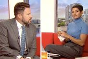 Naga Munchetty hornet Jon Kay body jibe BBC Breakfast 