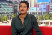 bbc breakfast naga munchetty matt tebbutt stern warning dig