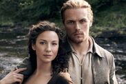 Outlander Sam Heughan Catriona Balfe almost drowned 