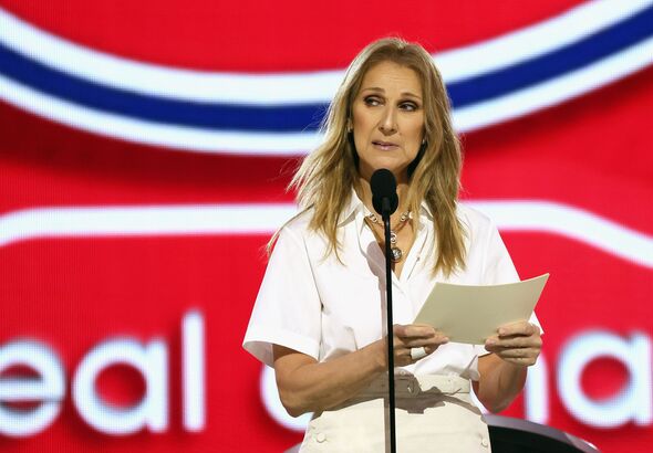 Singer Celine Dion 