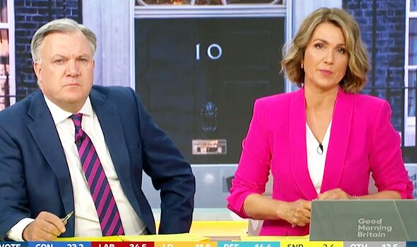 Susanna Reid and Ed Balls