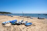 france seaside town beach holiday