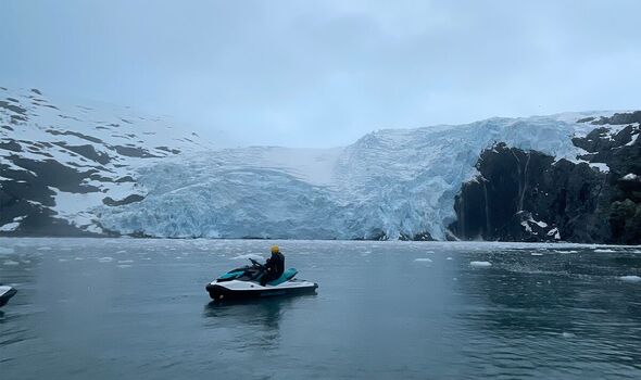 A lake in Alaska