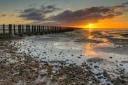 uk seaside town shoeburyness near southend 