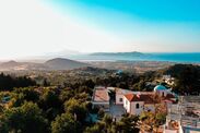 beautiful greek village overrun with tourists