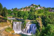 Jajce Herzegovina Bosnia Herzegovina waterfall beautiful 