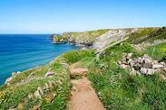 uk coastal walk happiest devon cornwall