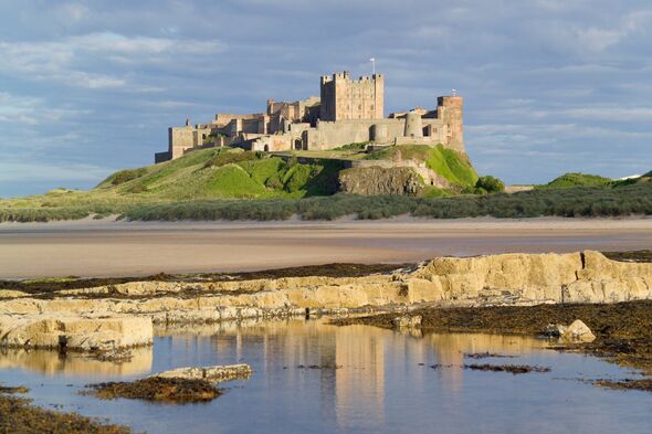 Bamburgh-Northumberland-seaside-town-autumn