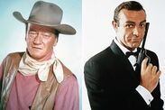 John Wayne Susan Hayward James Bond Sean Connery