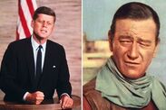 john wayne JFK The Comancheros Michael Curtiz