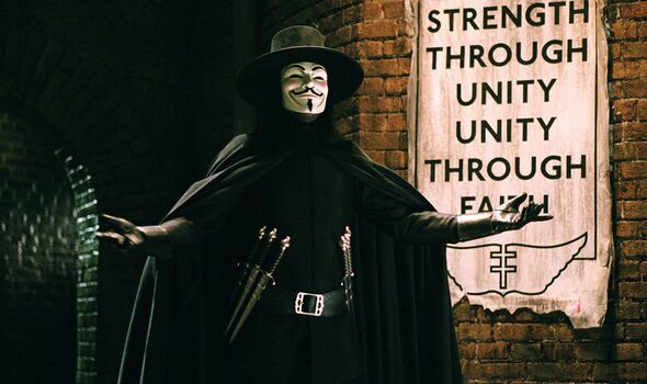 V for Vendetta streaming Guy Fawkes Bonfire Night movie