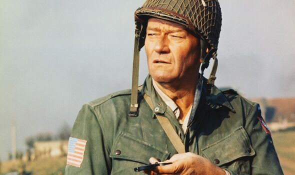 john wayne in longest day