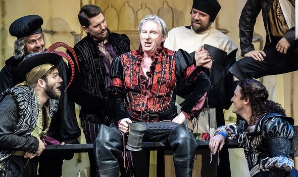 Kiss Me Kate musical Barbican review Line of Duty Adrian Dunbar