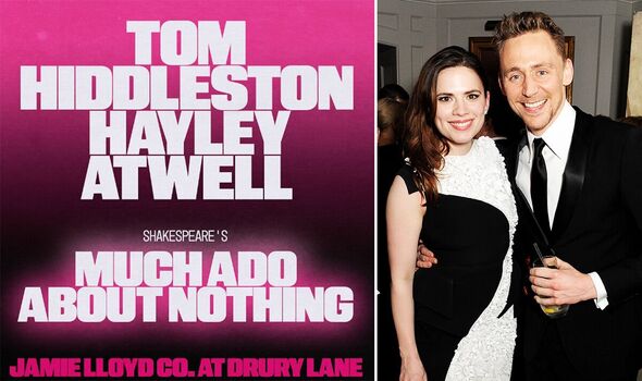 Tom Hiddleston Much Ado About Nothing tickets Hayley Atwell