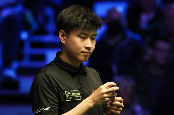 snooker zhao xintong ban return 