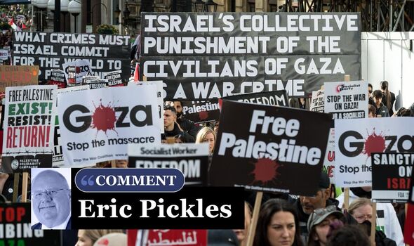 Pro-Palestine protest in London