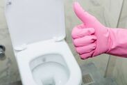 how to clean toilet limescale stains without bleach 