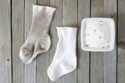 how to whiten socks