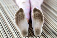 how to clean white socks