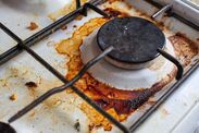 how to remove grease hobs fast