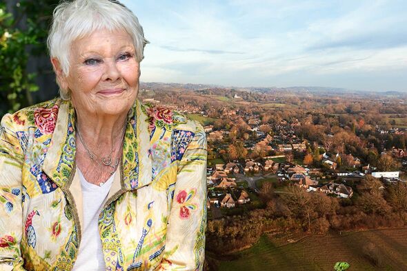 Judi Dench home property Surrey