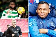 Scottish Premiership top scorers Rangers Celtic Alfredo Morelos Cosgrove Odsonne Edouard