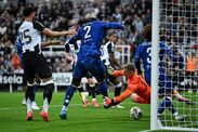 Chelsea Newcastle Axel Disasi own goal tdk