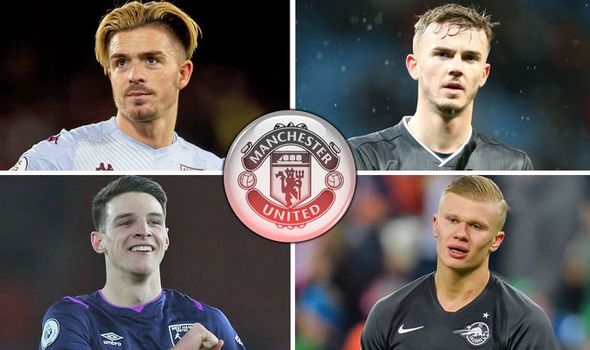 Man Utd transfer news Grealish Haaland Rice Maddison